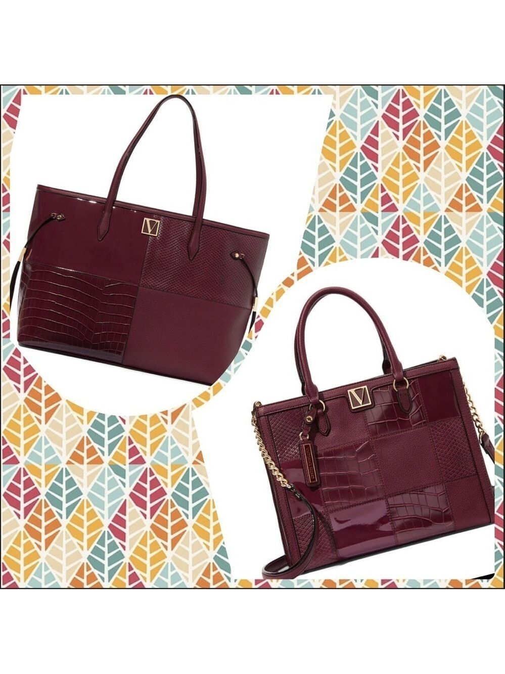 Victoria’s Secret Carryall Tote & Crossbody Bag